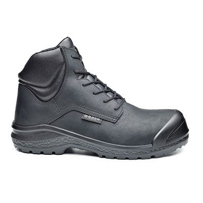 Base B0883 Be-Browny Top/Be Jetty Top S3 safety boots in black, size 8