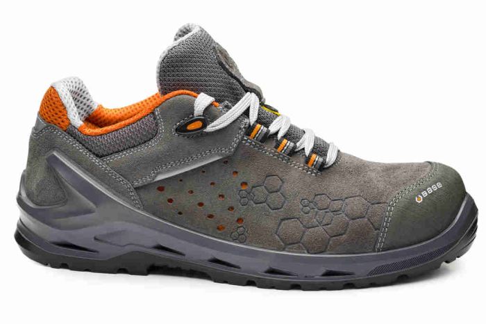 Base B1217 I-Tool Safety Shoe - Grey/Orange - Size 8
