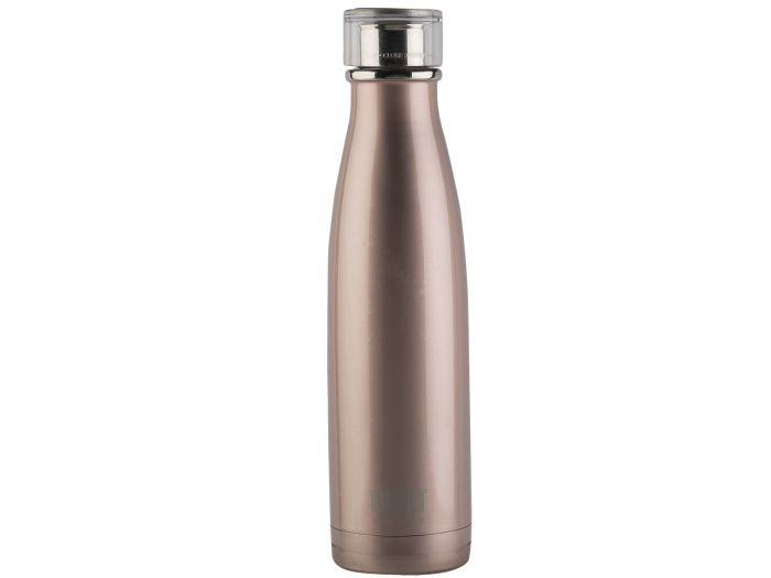 Built 17oz Double Walled Stainless Steel Water Bottle in Rose Gold