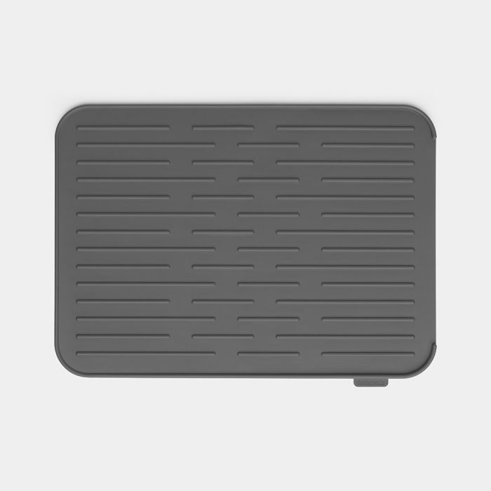 Brabantia 117442 Silicone Dish Drying Mat in Dark Grey