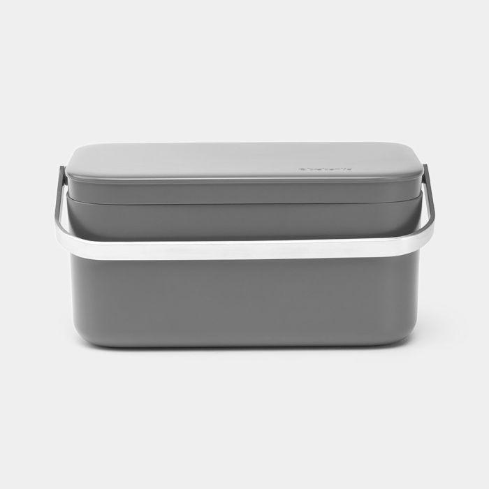 Brabantia 117541 Food Waste Caddy in Dark Grey