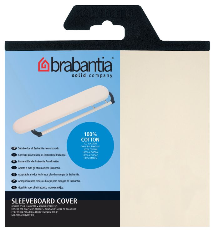 Brabantia 204364 Sleeveboard Cover, 60 x 10cm, Ecru