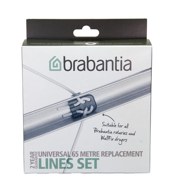 Brabantia Replacement Line 65m for rotary dryer or WallFix
