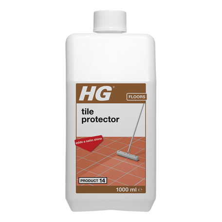 HG HG 14 Tile Protector 1L liquid polymer emulsion with satin finish