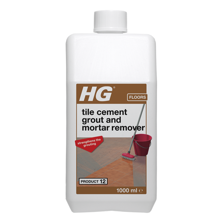 HG 12 Tile Cement Grout And Mortar Remover 1L