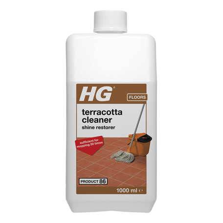 HG 86 Terracotta Cleaner Shine Restorer 1L