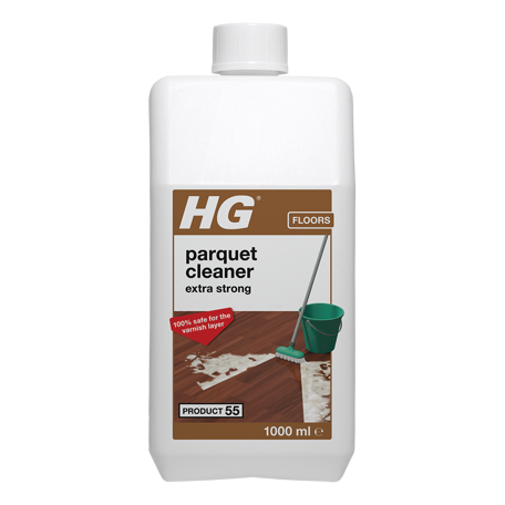 HG Parquet Cleaner Extra Strong Product 55 1L bottle
