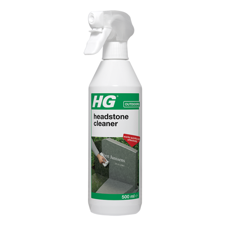 HG Headstone Cleaner 500ml cleaning spray bottle