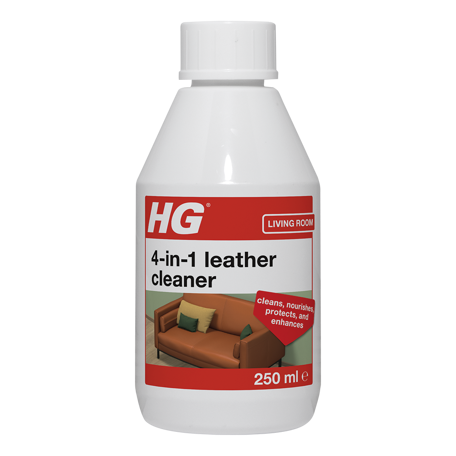 HG 4 in 1 For Leather 250ml specialist cleaner