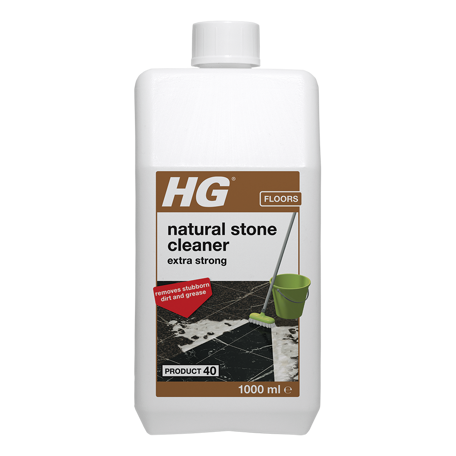 HG 40 Natural Stone Cleaner Extra Strong 1L