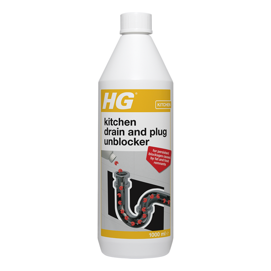 HG Kitchen Drain And Plug Unblocker 1L