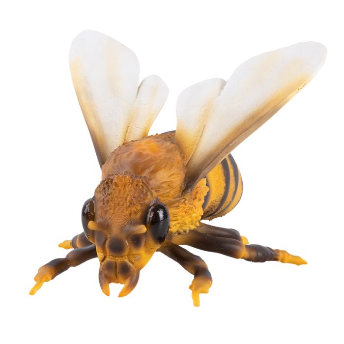 Fallen Fruits 37000553 polyresin bee ornament, 12.3x10.0x7.5 cm