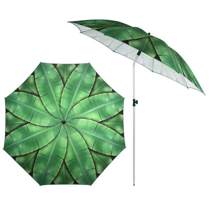 Fallen Fruits TP320 Banana Leaf Parasol measuring 184 x 184 x 226cm