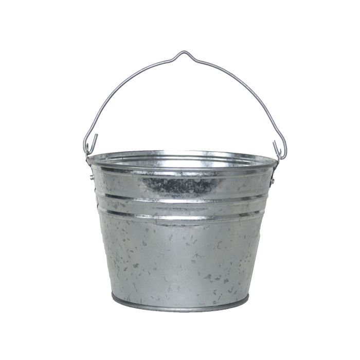Fallen Fruits OZ71 Small Zinc Bucket, 4.1 litre, 24.0 x 24.0 x 19.5cm