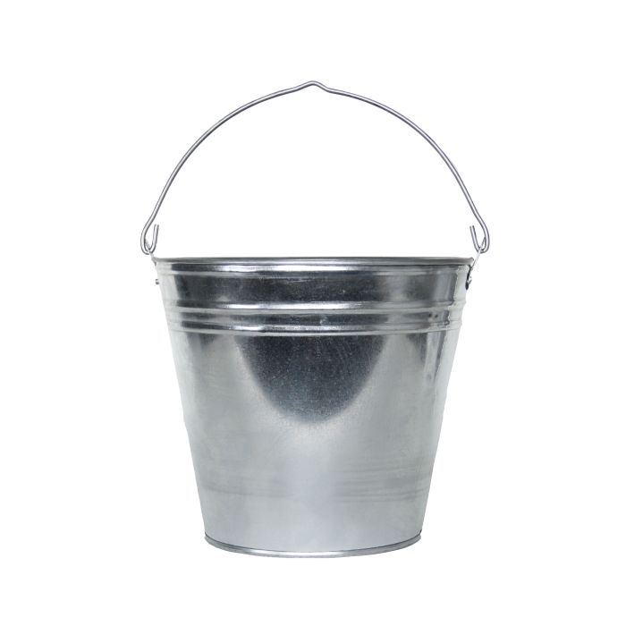 Fallen Fruits OZ74 Zinc Bucket XL 10 litre traditional metal bucket