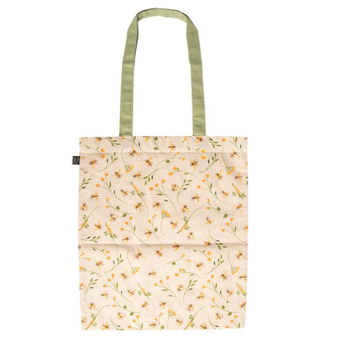 Fallen Fruits BEE004 Bee Print Shopping Bag 38.0x0.4x44.0 cm