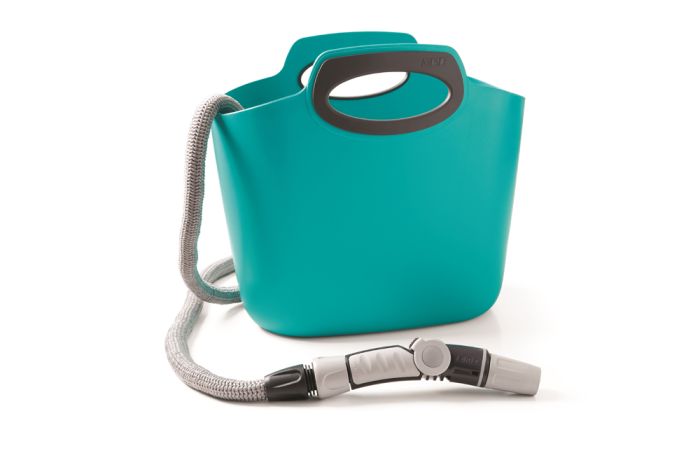 Hozelock Aquapop Extendable Hose 30m in blue