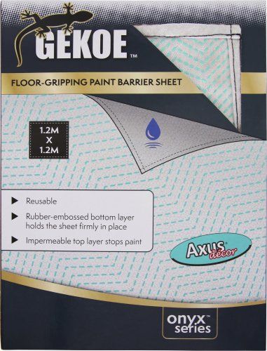 Axus AXU/DSO1212 Gekoe Floor Gripping Paint Barrier Sheet 1.2m x 1.2m
