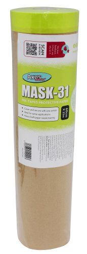 Axus Decor Mask-31 Pre-Taped Protective Paper 60cm x 25m