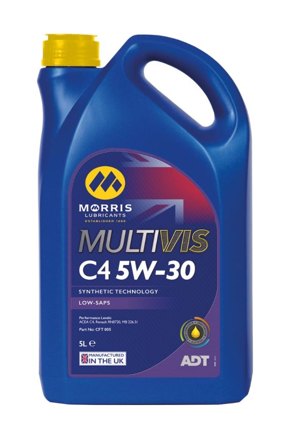 Morris Lubricants Multivis ADT C4 5W-30 Engine Oil 5L