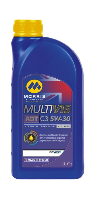 Morris Lubricants CTH001 Multivis ADT C3 5W-30 1L Engine Oil
