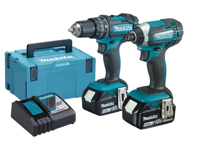 Makita DLX2131TJ 18V LXT Combi Drill and Impact Driver Combo Kit