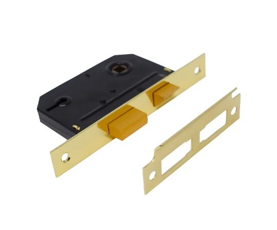Yale YES-SL-PB-64 Essentials Sashlock 64MM in Brass