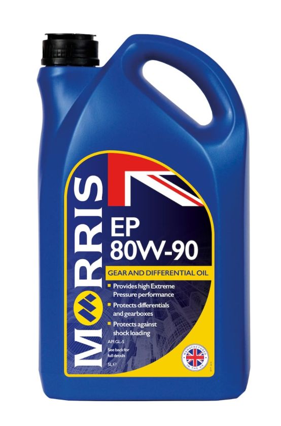Morris Lubricants EPE005 EP 80W-90 GL5 Gear Oil 5L container
