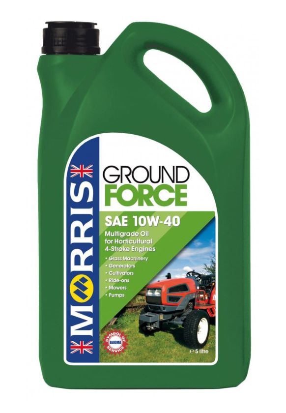Morris Lubricants GFS005 Ground Force 10W-40 Horticultural Engine Oil 5L