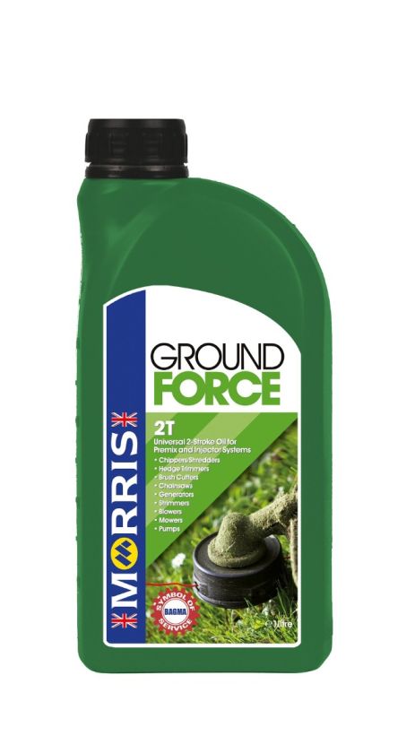 Morris Lubricants GTT001 Ground Force 2T Universal 2-Stroke Oil - 1L