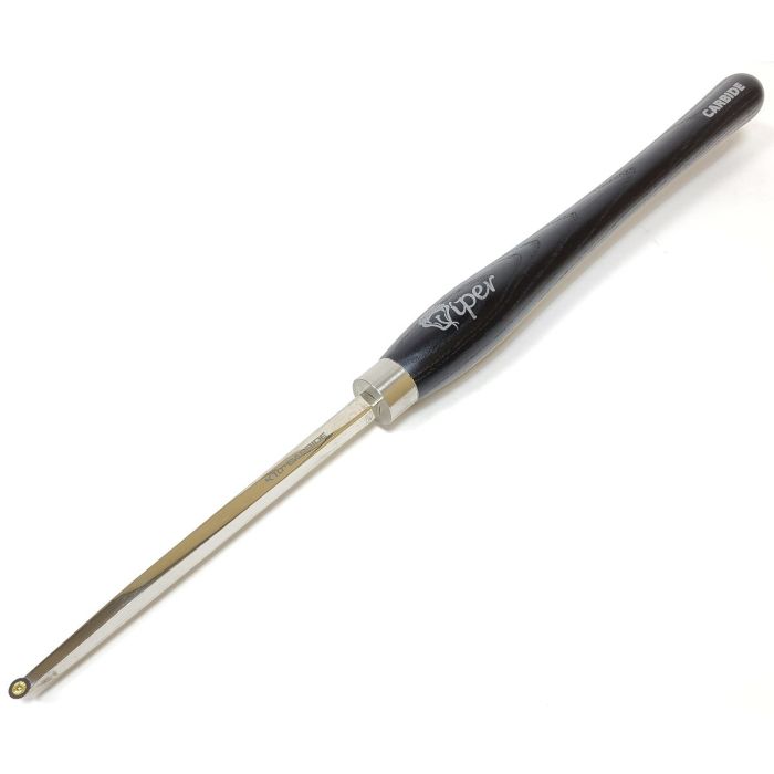 Charnwood M2033T carbide tipped straight hollowing tool with 220mm blade and 390mm handle