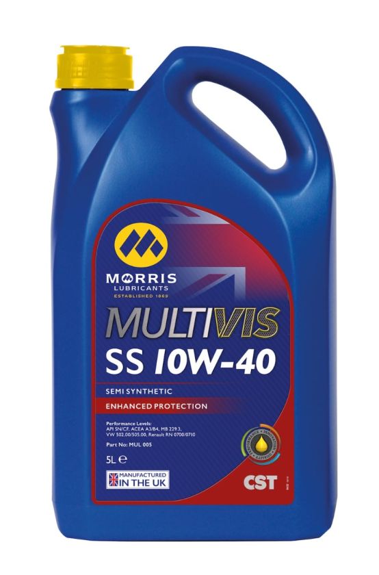 Morris Lubricants MUL005 Multivis CST SS 10W-40 Engine Oil 5L