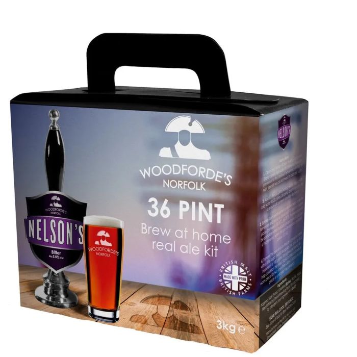 Woodfordes Nelson's Revenge Beer Making Kit - 36 Pints