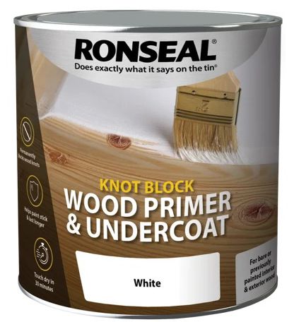 Ronseal Knot Block Wood Primer & Undercoat 2.5L