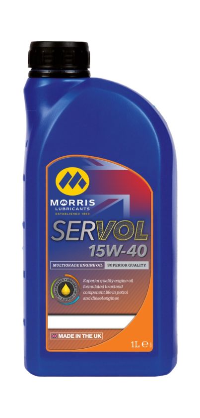 Morris Lubricants SPP001 Servol 15W-40 1L engine oil