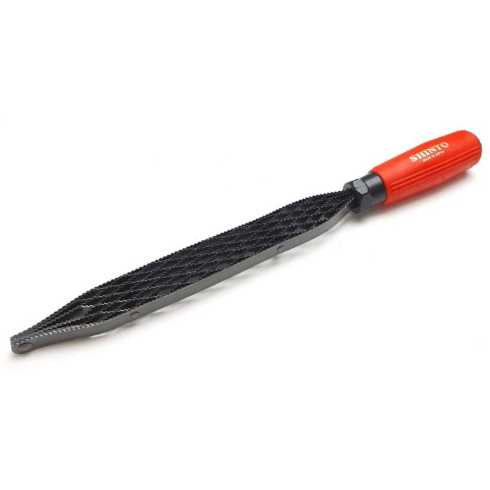 Asahi Japanese Tools Shinto SR10 Double Sided Saw Rasp and File, 255mm