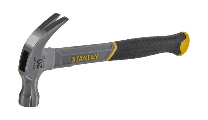 Stanley 20 oz (560g) Curve-Claw Fiberglass Hammer