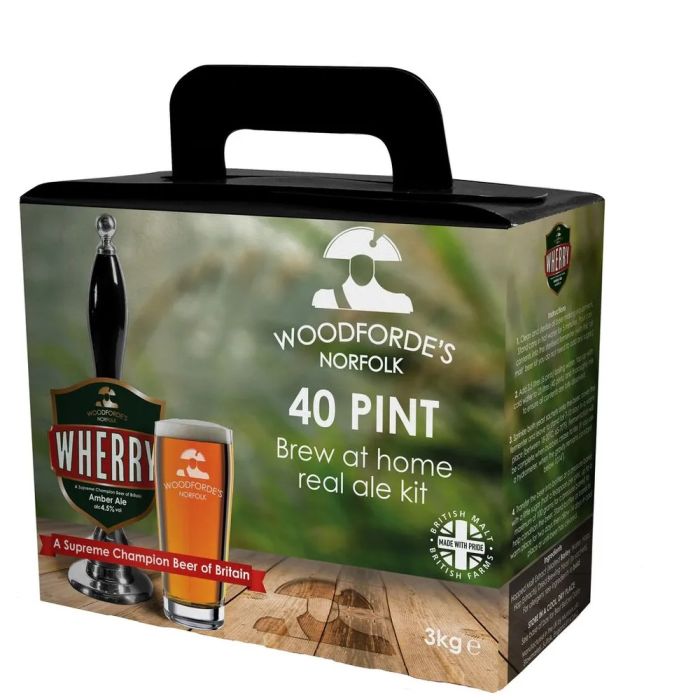 Woodfordes Woodforde's Wherry Beer Making Kit - 40 Pints