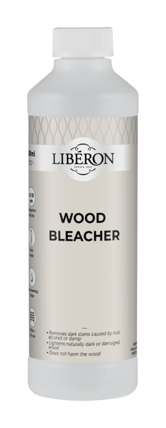 Liberon Wood Bleacher 500ml 3-5m² coverage interior specialist wood treatment