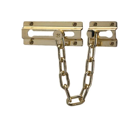Yale Essentials Door Chain in brass