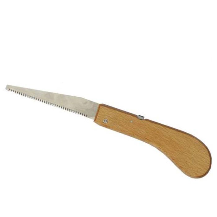 Shogun ZHC-6 100mm Japanese folding wood cutting pull saw with wooden handle