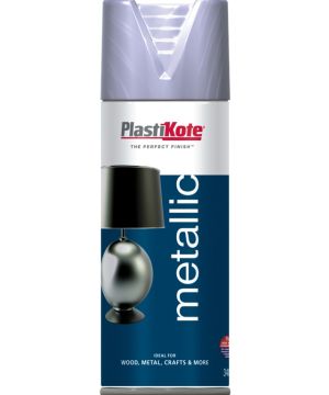 PlastiKote 400ml Metallic Aerosol Spray Paint in Silver