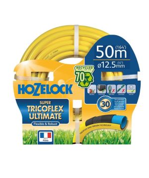 Hozelock 100-002-086 Ultimate Hose - 50m with 12.5mm diameter and 5 layer structure