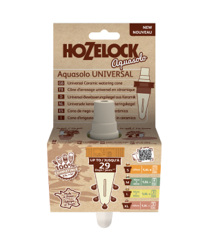 Hozelock Aquasolo Universal Orange watering cone single pack size S