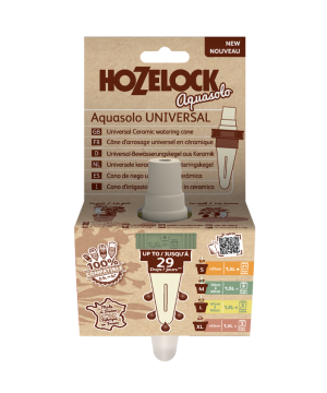 Hozelock 100-101-062 AQUASOLO Universal Green Single watering cone in green