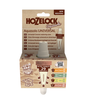 Hozelock Aquasolo Universal Pink Extra-Large Watering Cone for large pots