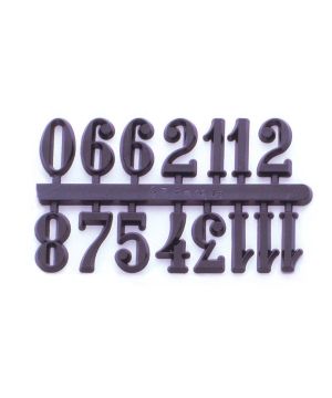 Turners Retreat Tuners Retreat 16FAB 16mm Full Arabic Clock Numerals in Black