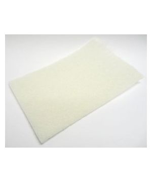 Chestnut Products Nyweb Non Abrasive White Single abrasive pad measuring approx 15 x 21cm