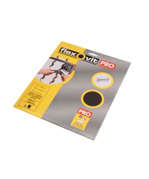 Flexovit Emery Cloth Sanding Sheets, 230 x 280 mm, Medium, Pack of 3