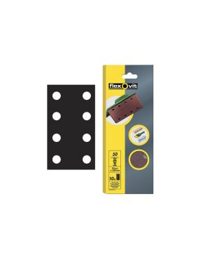 Flexovit 1/3 Sanding Sheets 93 x 230 mm Fine 120g pack of 10